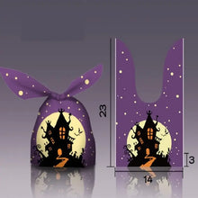 Load image into Gallery viewer, 50pcs Halloween Rabbit Ears Pumpkin Snack Bags ITDinos®