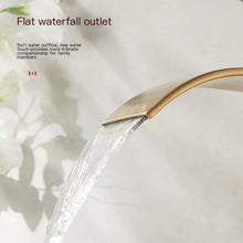 Load image into Gallery viewer, European-Style All Copper Basin Faucet with Waterfall