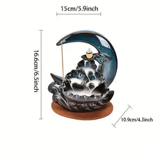 Load image into Gallery viewer, Handmade Ceramic Moon Reflux Incense Burner Set ITDinos®