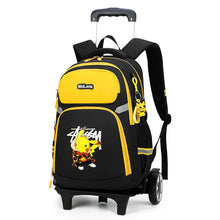 Lade das Bild in den Galerie-Viewer, Large Capacity Cartoon Rolling Backpack for Kids ITDinos®
