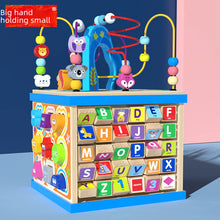 Load image into Gallery viewer, Large Wooden Multifunctional Educational Bead Box Toy ITDinos®