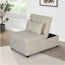 Load image into Gallery viewer, Folding Ottoman Sofa Bed BLACK ITDinos®