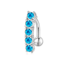 Load image into Gallery viewer, Fashionable Women's Stainless Steel Crystal Navel Piercing Ring ITDinos®