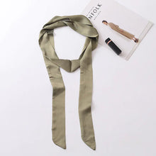 Load image into Gallery viewer, "Women's Solid Color Long Scarf - Versatile Fashion Accessory"