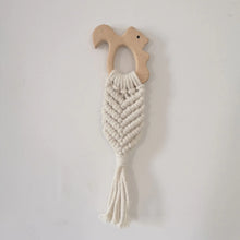 Load image into Gallery viewer, Handmade Woven Wooden Animal Teething Decor for Kids ITDinos®