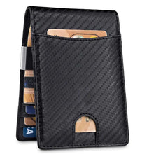 Load image into Gallery viewer, Men’s RFID Safe Swipe Leather Wallet ITDinos®