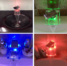 Load image into Gallery viewer, "All-Copper Single Hole Basin Faucet Waterfall Design"