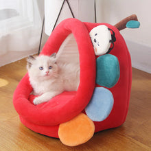 Lade das Bild in den Galerie-Viewer, Cat Litter Villa Semi-enclosed Removable And Washable Cat House ITDinos®