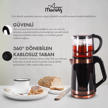 Lade das Bild in den Galerie-Viewer, Any Morning DE23203SX Turkish Tea Maker, 2L - 68 oz ITDinos®