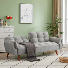Load image into Gallery viewer, Gray Fabric Ottoman ITDinos®
