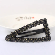 Load image into Gallery viewer, Korean Style Rectangular BB Hair Clip with Rhinestones