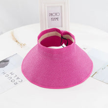 Load image into Gallery viewer, Spring Summer Wide Brim Hat with Bow - Trendy Style