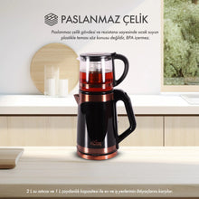 Lade das Bild in den Galerie-Viewer, Any Morning DE23203SX Turkish Tea Maker, 2L - 68 oz ITDinos®