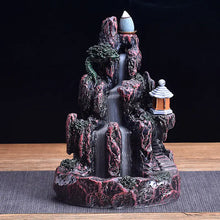Load image into Gallery viewer, Creative LED Backflow Incense Burner with Resin Art ITDinos®