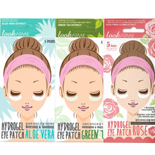 Load image into Gallery viewer, Under Eye Patches for Dark Circles and Puffiness - Korean Skin Care Caffeine Collagen Eye Patches for Puffy Eyes -Hydrogel Eye Patch - Under Eye Mask - Aloe Vera Rose Green Tea Gel Eye Pads - 75 Pairs
