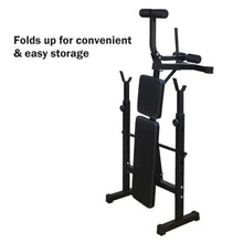 Lade das Bild in den Galerie-Viewer, Weightlifting Bench, Bench Press Set With Squat And Bench ITDinos®