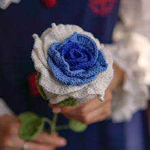 Load image into Gallery viewer, Hand-Knitted Woolen Rose Bouquet ITDinos®