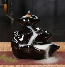 Load image into Gallery viewer, Black Ceramic Incense Burner ITDinos®