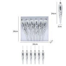 Load image into Gallery viewer, Christmas Tree Decorations - Hand-Painted Plastic Ornaments ITDinos®