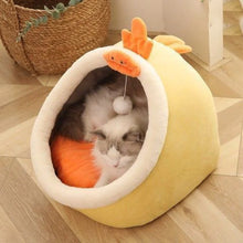 Lade das Bild in den Galerie-Viewer, Cat Litter Villa Semi-enclosed Removable And Washable Cat House ITDinos®