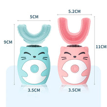 Load image into Gallery viewer, Children's U-shaped Ultrasonic Electric Toothbrush ITDinos®