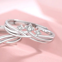 Lade das Bild in den Galerie-Viewer, Winding Pair Ring with Fashionable Design ITDinos®