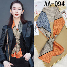 Load image into Gallery viewer, Chic Long Silk Scarf for Women - Versatile Spring Accessory
