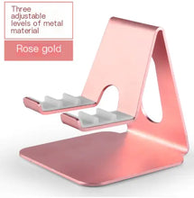 Load image into Gallery viewer, Adjustable Aluminum Alloy Tablet Stand