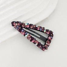 Load image into Gallery viewer, Korean Style Rectangular BB Hair Clip with Rhinestones