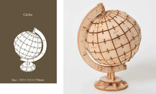Load image into Gallery viewer, 3D Wooden DIY Globe Puzzle Model Craft Kit for Kids ITDinos®