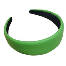 Load image into Gallery viewer, Wide Headband with Lychee Leather Design