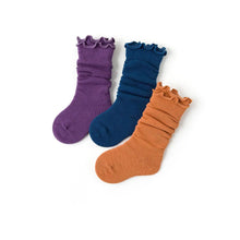 Load image into Gallery viewer, Cotton Princess Socks for Kids with Wooden Ears ITDinos®