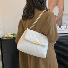 Load image into Gallery viewer, Ladies Embroidered Rhombus Shoulder Messenger Bag