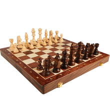 Load image into Gallery viewer, Large Children's Wooden Folding Chess Set ITDinos®