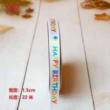 Load image into Gallery viewer, Children's Birthday Ribbon Cake Box and Gift Ribbon ITDinos®