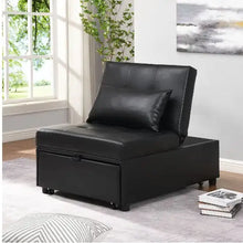 Load image into Gallery viewer, Folding Ottoman Sofa Bed BLACK ITDinos®