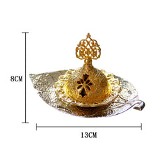 Load image into Gallery viewer, Leaf Incense Rack - Metal and Ceramic Burner Holder ITDinos®