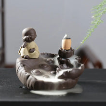 Load image into Gallery viewer, Creative Backflow Incense Burner with Mountain Stream Design ITDinos®