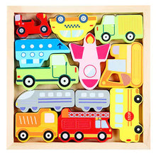 Load image into Gallery viewer, 3D Cartoon Animal Wooden Puzzle for Early Learning ITDinos®
