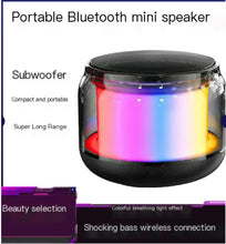 Load image into Gallery viewer, Portable Mini Bluetooth Speaker with Colorful Lights ITDinos®