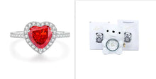 Load image into Gallery viewer, Eternal Rose Teddy Bear Jewelry Gift Box with Necklace ITDinos®