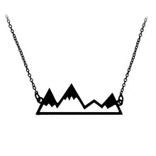 Load image into Gallery viewer, Creative Mountain Peak Hollow Necklace for Outdoor Travel ITDinos®