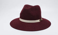 Load image into Gallery viewer, Women's Wide Brim Jazz Hat, Knit Sun Hat