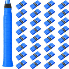 Load image into Gallery viewer, Jerify 24 Pieces Tennis Racket Grip Tape Precut Tennis Grip Tape Tennis Overgrips with Velvety Comfort for Anti Slip and Absorbent Grip (Blue) ITDinos®