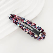 Load image into Gallery viewer, Korean Style Rectangular BB Hair Clip with Rhinestones