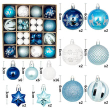 Lade das Bild in den Galerie-Viewer, 44pcs Christmas Ornaments Set with Decorative Balls ITDinos®