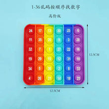 Load image into Gallery viewer, Cognitive Toy for Kids - Rainbow Multiplication Focus ITDinos®