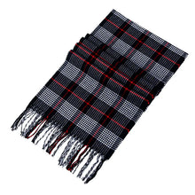 Load image into Gallery viewer, Cashmere Scarf for Men and Women, Plaid Design