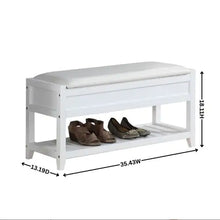 Load image into Gallery viewer, Rouen Seating Bench With Shoe Storage, Espresso ITDinos®