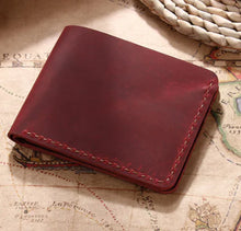 Load image into Gallery viewer, Handmade Genuine Leather Retro Wallet for Men ITDinos®
